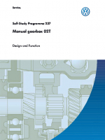 SSP 237 Manual gearbox 02T