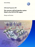 SSP 351 The common rail fuel injection system fitted in the 3,0l V6 TDI engine