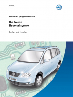 SSP 307 The Touran Electrical system