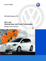 SSP 529 The e-up! Running Gear and Power Transmission
