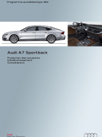 SSP 484 Audi A7 Sportback Protection des occupants , Infodivertissement , Climatisation