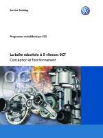 SSP 512 La boîte robotisée à 5 vitesses 0CT