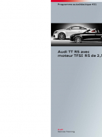 SSP 451 Audi TT RS moteur TFSI R5 de 2,5 litres