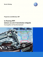 SSP 469 Le Touareg 2011 Liaisons au sol et transmission intégrale
