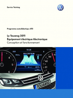 SSP 470 Le Touareg 2011 Équipement électrique - électronique