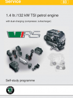 SSP 083 1.4 132kW TSI petrol engine with dual charging