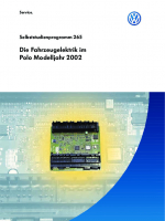 SSP 265 Die Fahrzeugelektrik im Polo Modelljahr 2002
