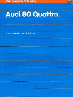 SSP 051 Audi 80 Quattro