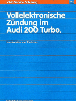 SSP 057 Vollelektronische Zündung im Audi 200 Turbo