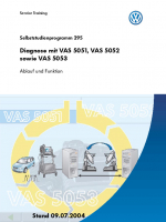 SSP 295 Diagnose mit VAS 5051 VAS 5052 sowie VAS 5053
