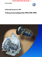 SSP 309 6-Gang Automaticgetriebe 09G 09K 09M VORABSTAND