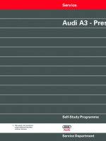 SSP 181 Audi A3 - Presentation