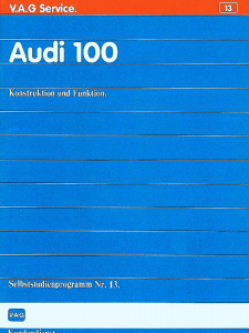SSP 013 Audi 100