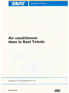 SSP 018 Air conditionné dans la Seat Toledo
