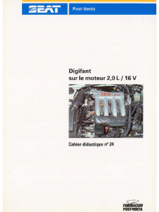 SSP 024 Digifant sur le moteur 2.0 L 16V