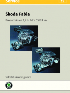 SSP 035 Skoda Fabia – Benzinmotoren 1,4 l - 16 V