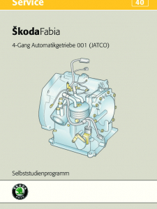 SSP 040 Skoda Fabia – 4-Gang Automatikgetriebe 001 (JATCO)