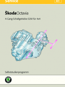 SSP 041 Skoda Octavia – 6-Gang-Schaltgetriebe 02M für 4x4