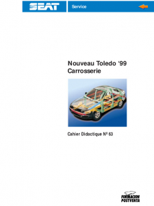 SSP 063 Nouveau Toledo ‘99 Carrosserie