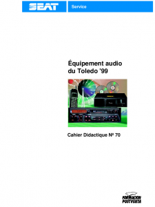 SSP 070 Équipement audio du Toledo 99