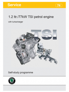 SSP 074 1,2 CBZB 77kW TSI petrol engine with turbocharger