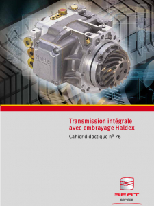 SSP 076 Transmission intégrale avec embrayage Haldex