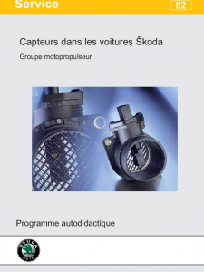 SSP 082 Capteurs dans les voitures Škoda Groupe motopropulseur