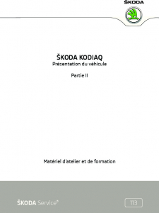 SSP 113 Skoda KODIAQ - Partie 2