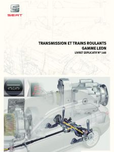SSP 160 Transmission et trains de la gamme LEON (type 5F)