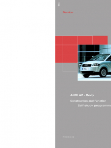 SSP 239 Audi A2 Body